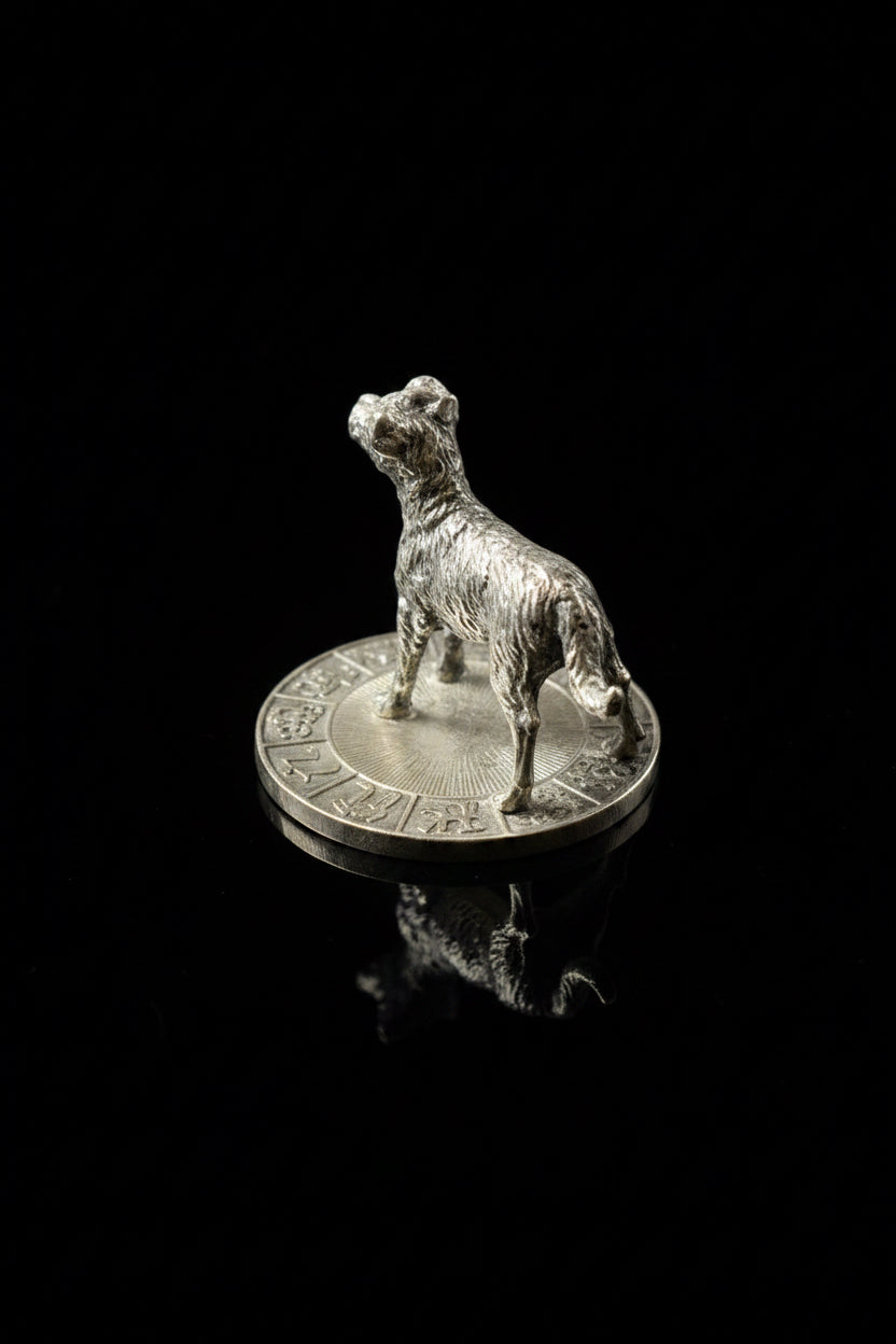 Ariete in Argento su Disco Zodiacale – Brandimarte Firenze