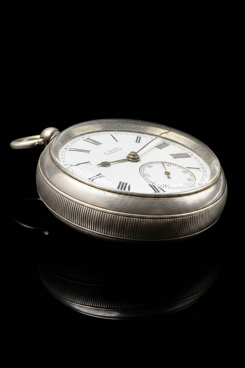 Orologio da tasca in argento – B. Eynon, Narberth – Cassa Chester 1806