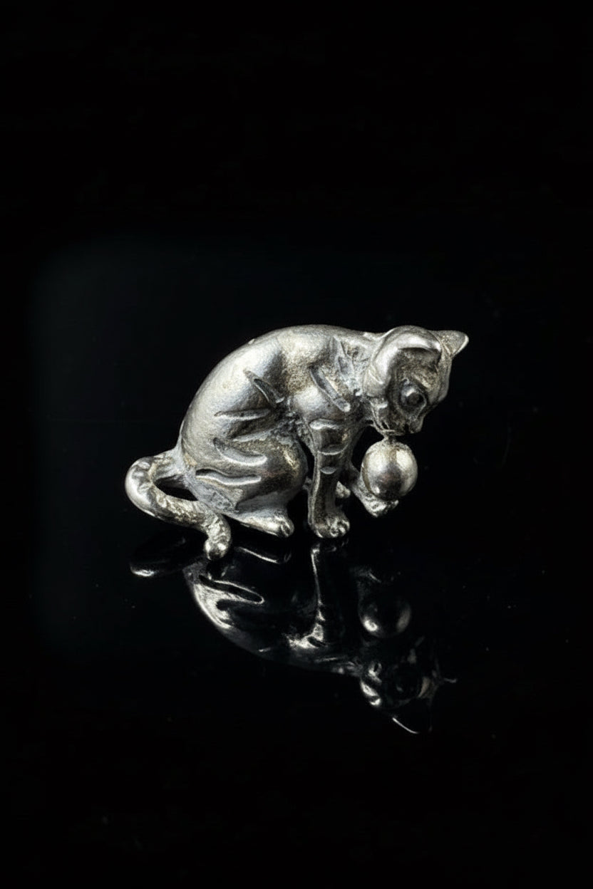 Gattino con la Palla, Argento 925