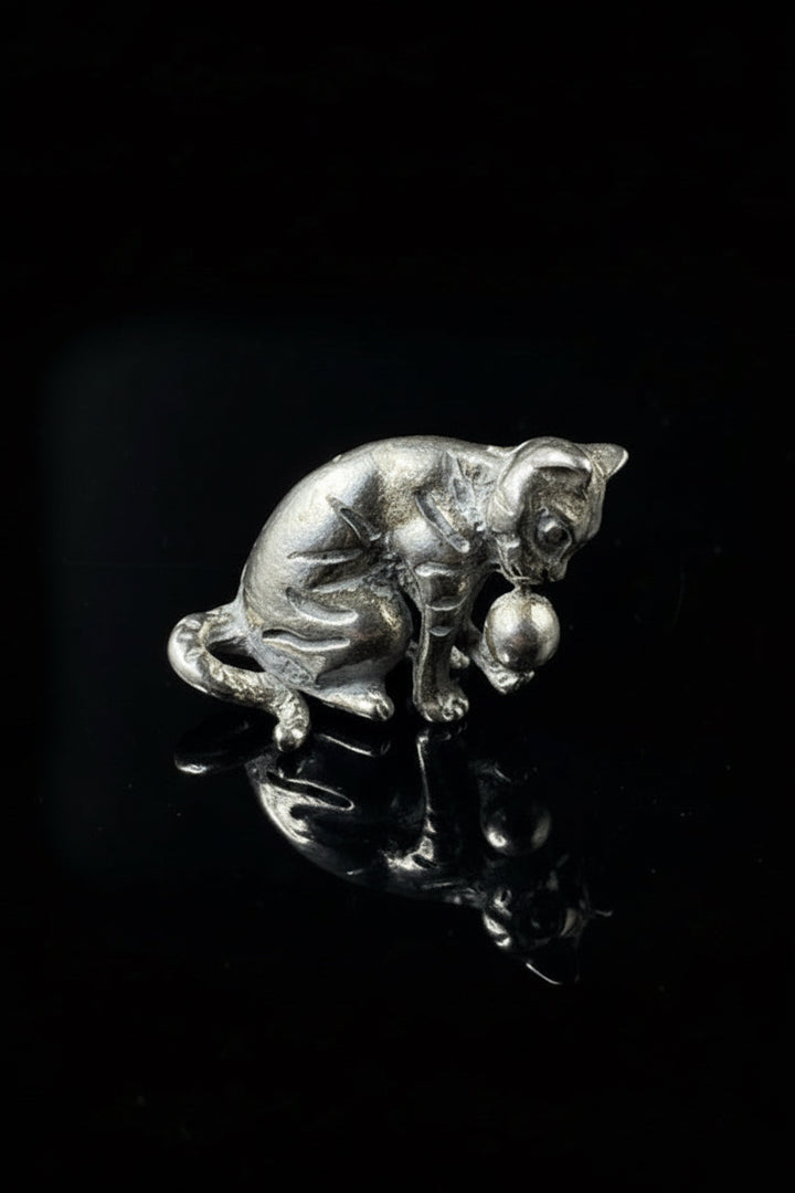 Gattino con la Palla, Argento 925