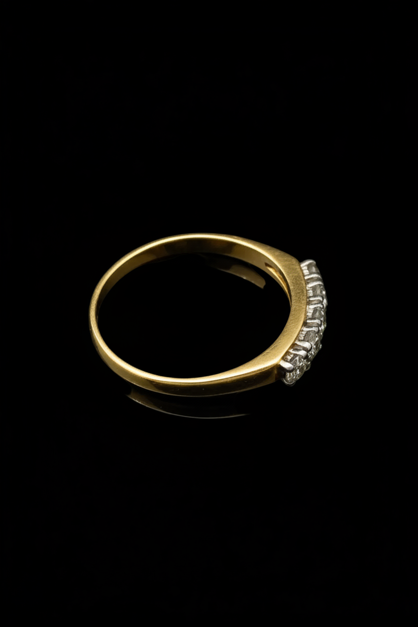 Anello a Riviere Anni '30