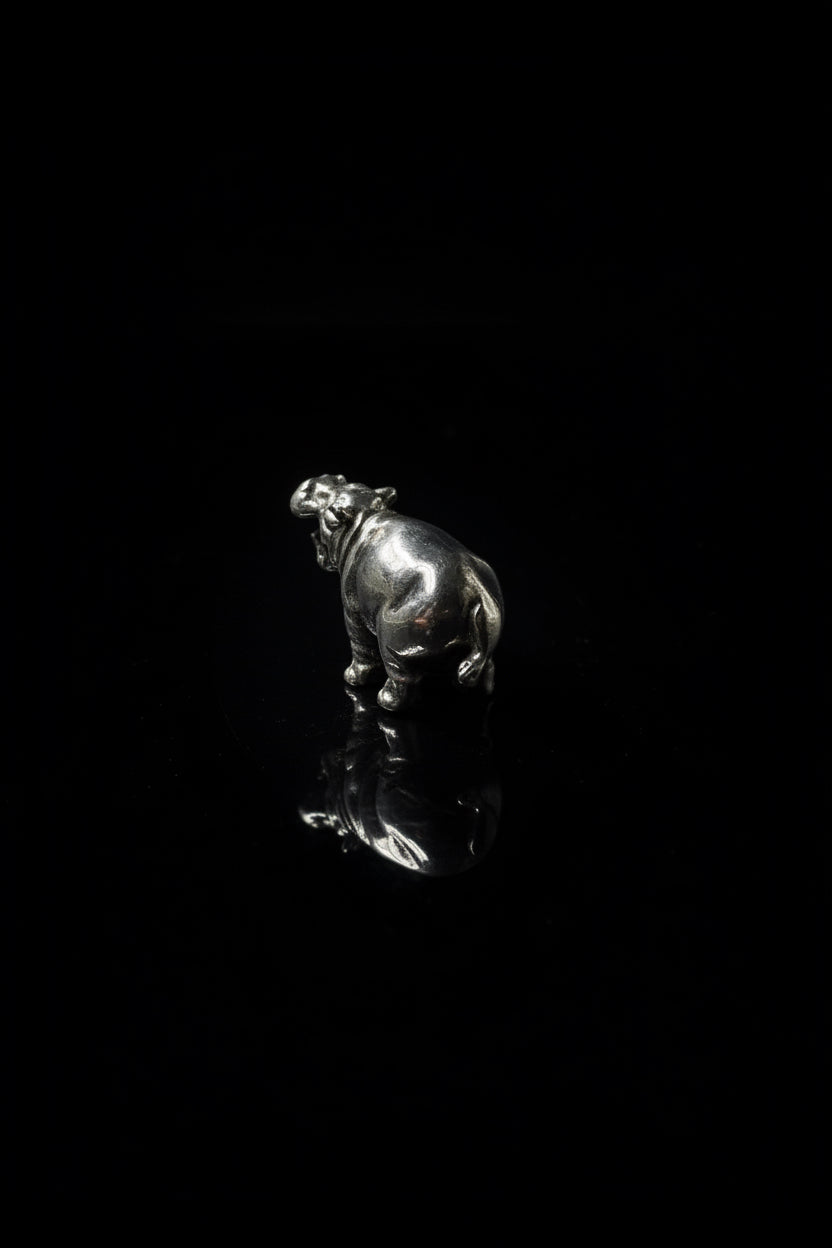 Ippopotamo in Argento 925