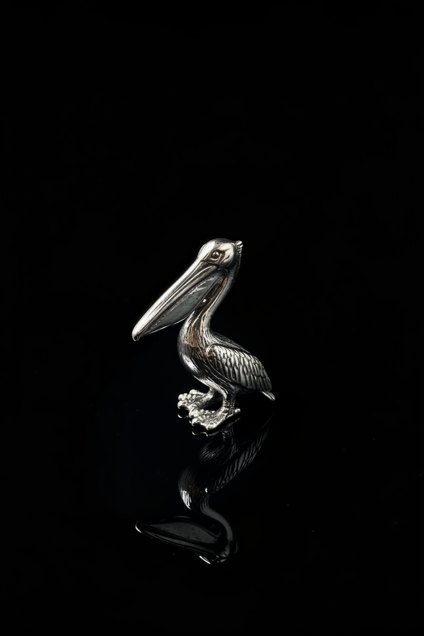 Pellicano in Argento 925