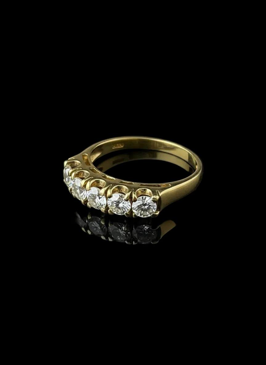 Rivière in Oro Giallo, ct.1,25