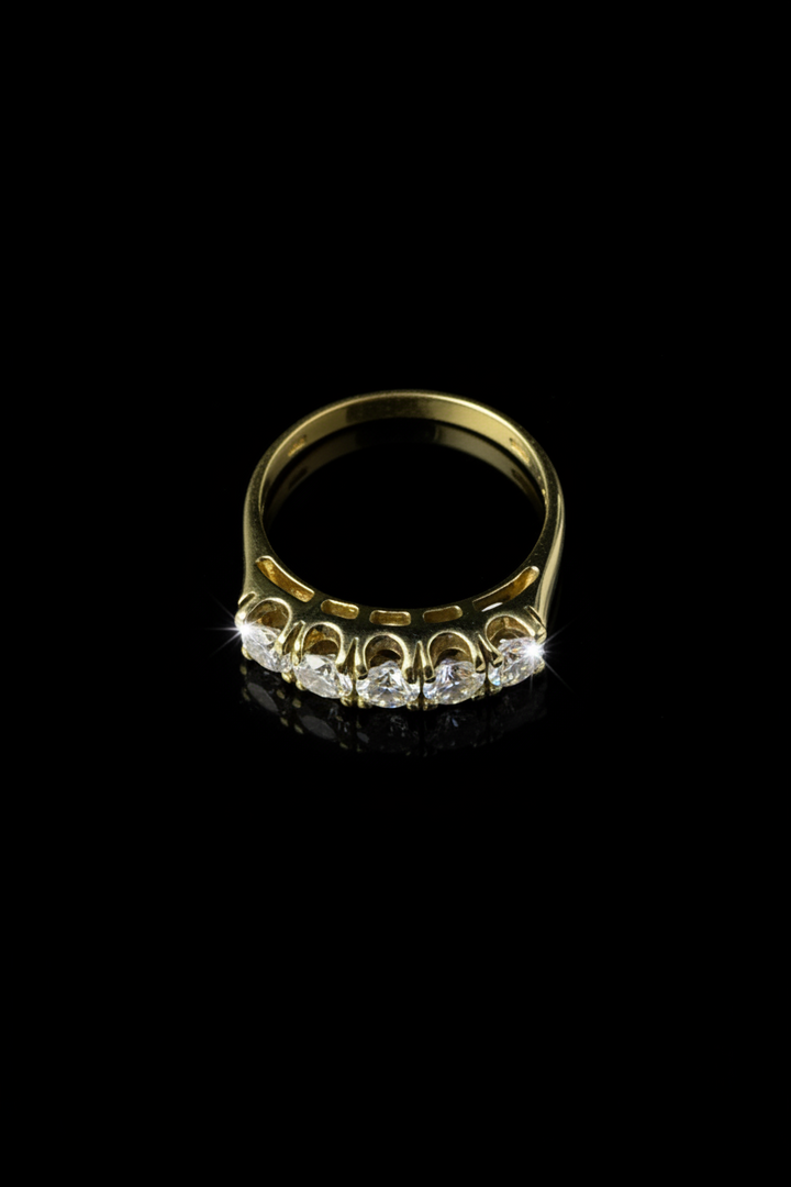 Rivière in Oro Giallo, ct.1,25