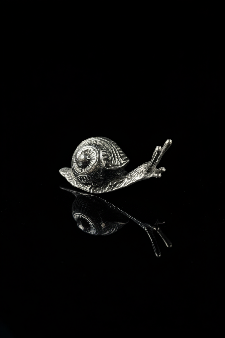 Lumaca in Argento 800