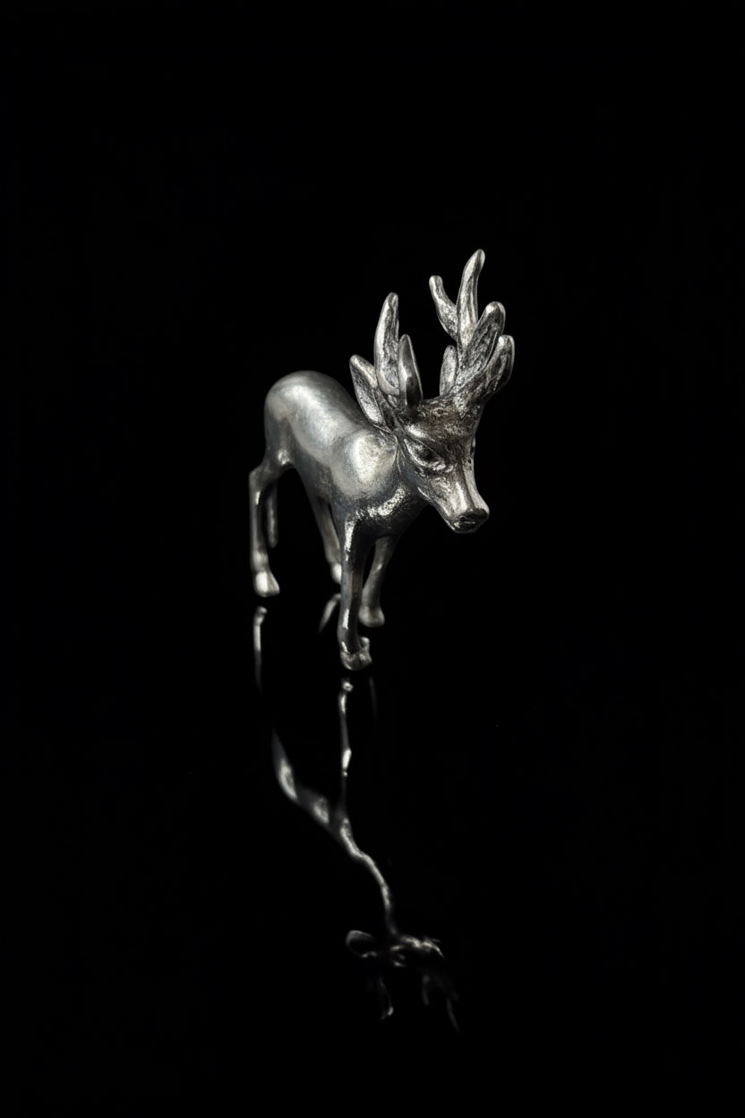 Cervo in Argento 925