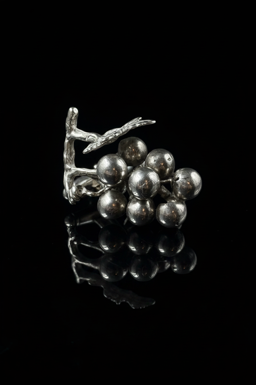 Grappolo d'Uva in Argento 925
