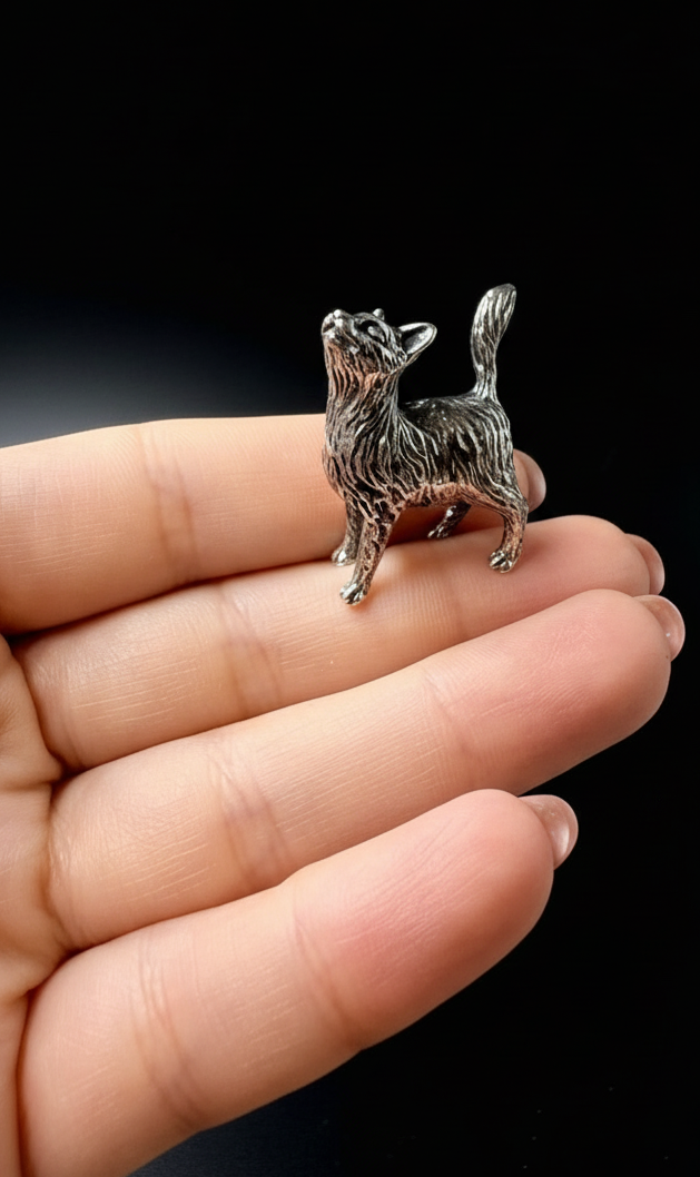 Gattino in Argento