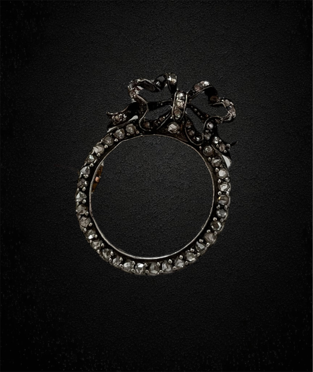 Spilla vittoriana con diamanti, circa 1830