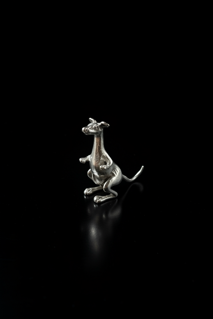 Canguro in Piedi in Argento 925