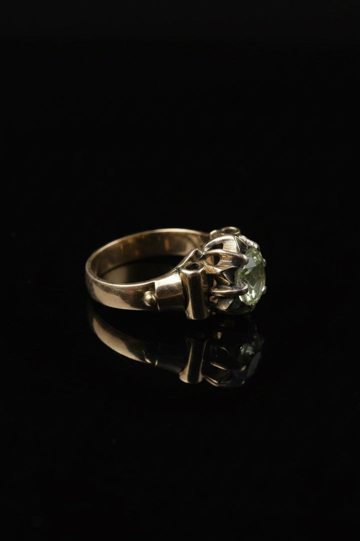 Solitario Anni '20 con Diamante Fancy