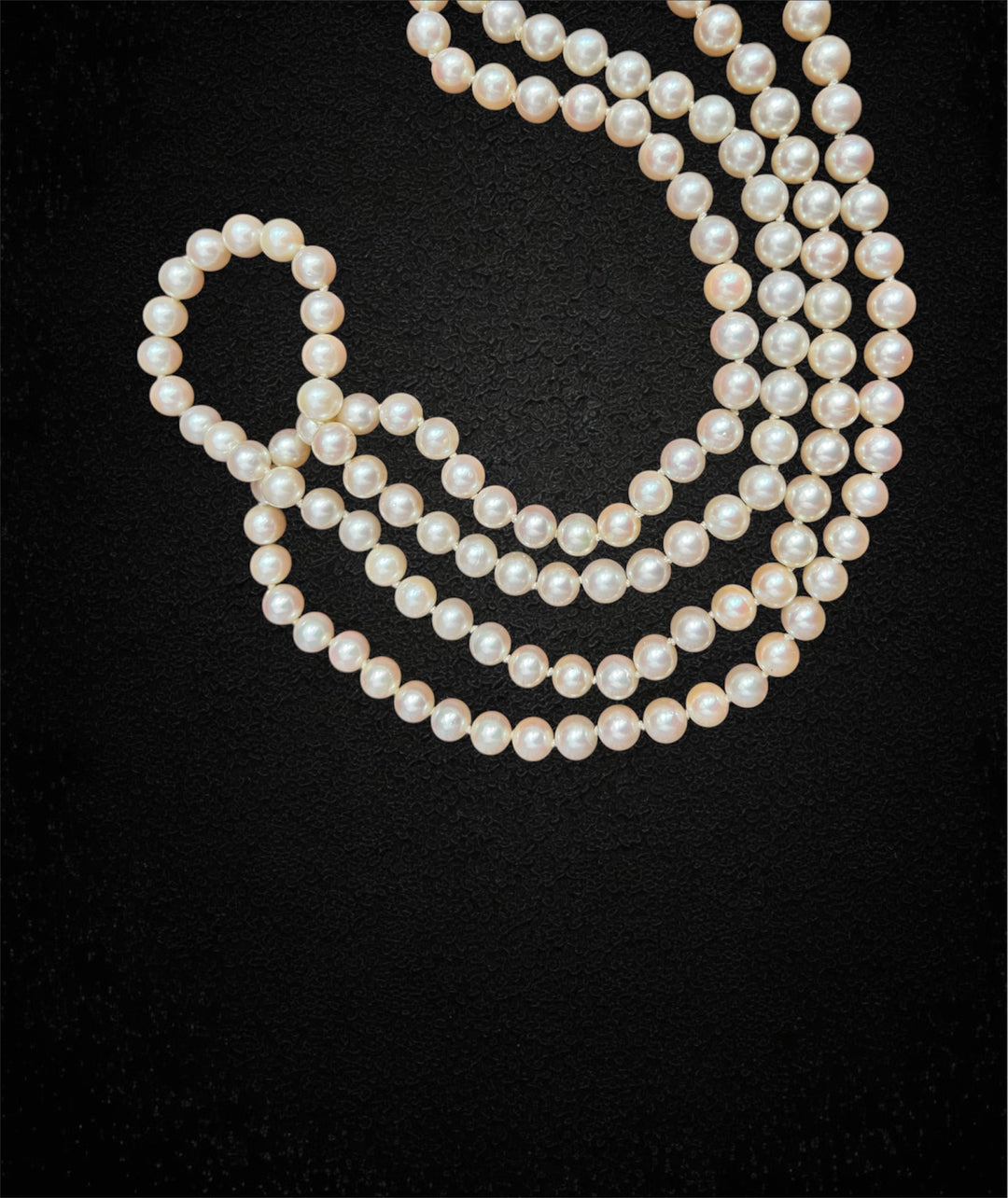 Collana di Perle a Doppio Filo