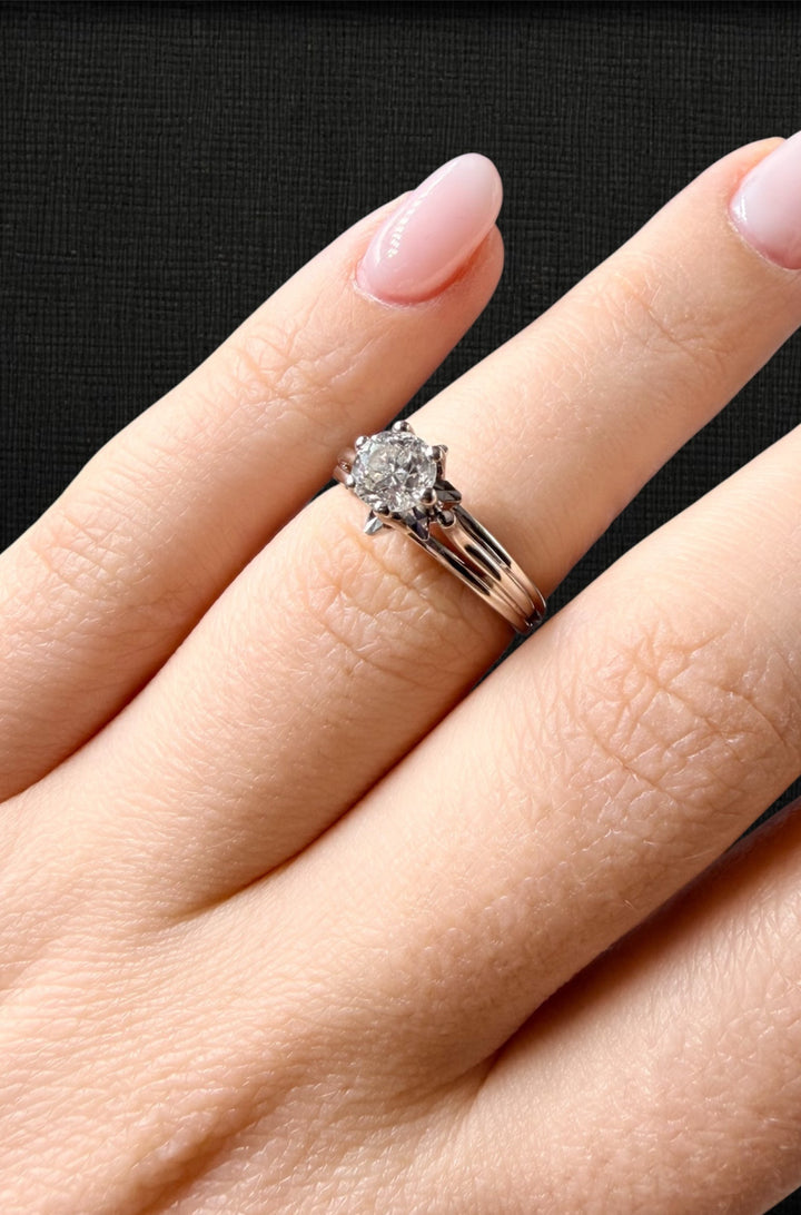 Anello con Solitario da ct. 0,67