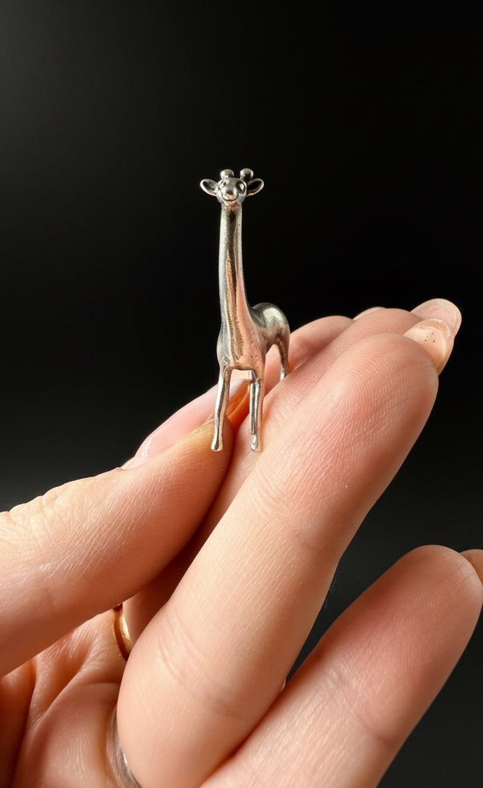 Giraffa in Argento 925
