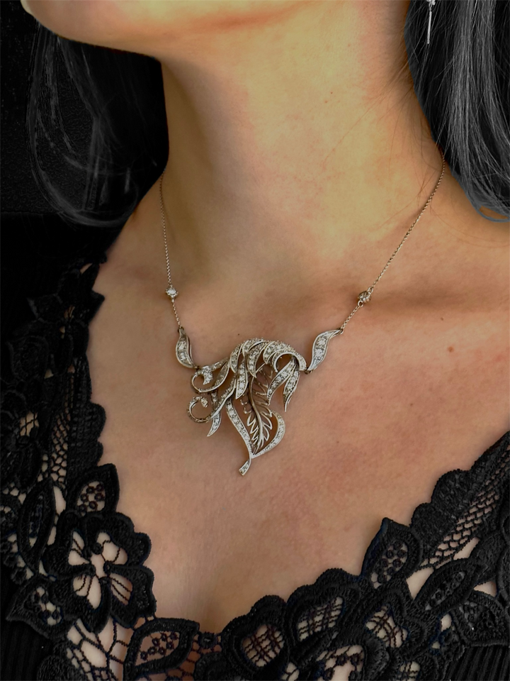 Collier Russo con Diamanti