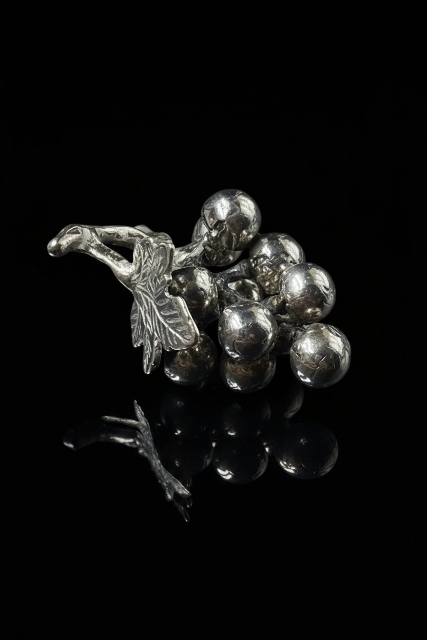 Grappolo d'Uva in Argento 925