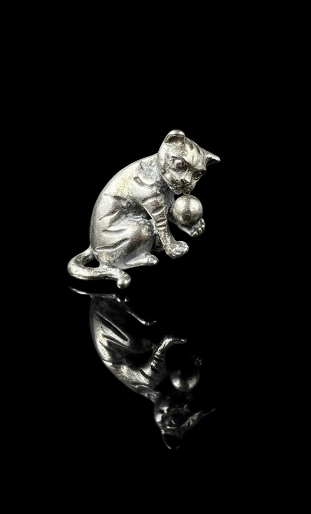 Gattino con la Palla, Argento 925