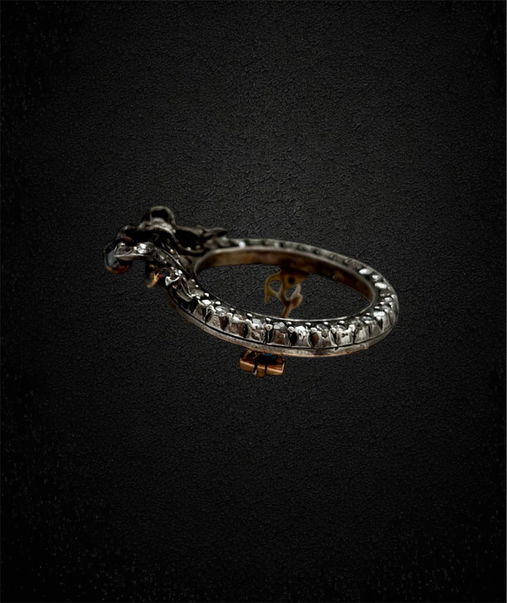 Spilla vittoriana con diamanti, circa 1830