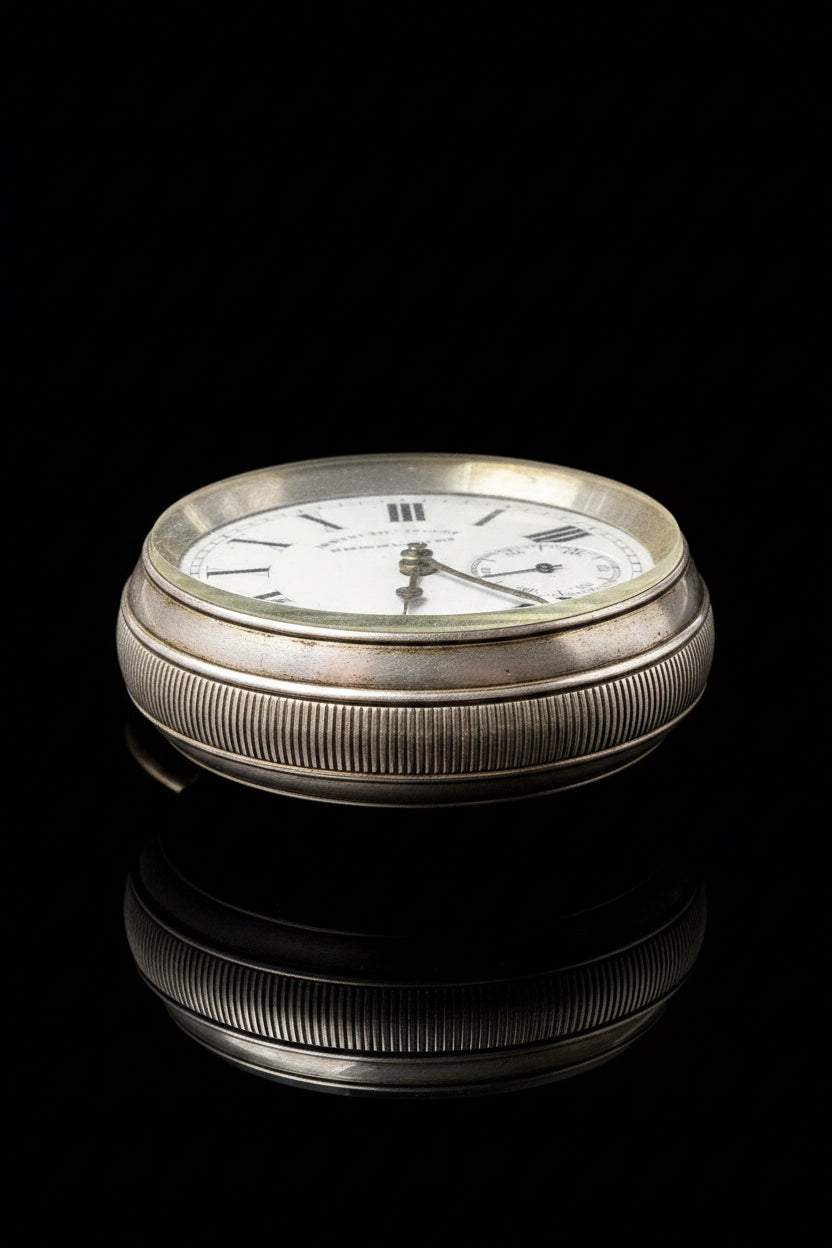 Orologio da tasca English Laver – Cassa in argento Chester 1900