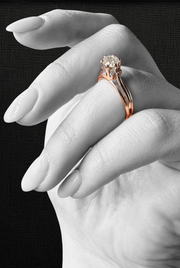 Anello con Solitario da ct. 0,67