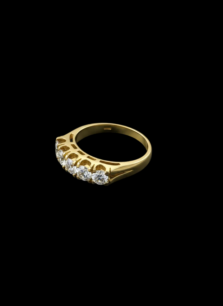 Rivière in Oro Giallo, ct.1,25