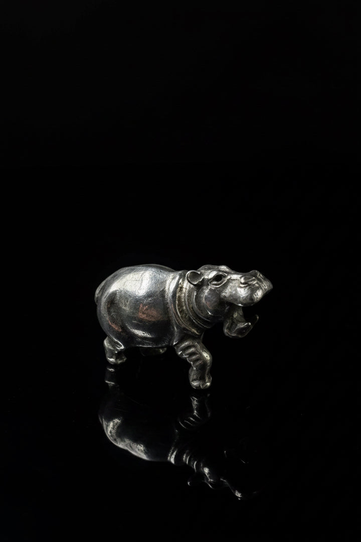 Ippopotamo in Argento 925