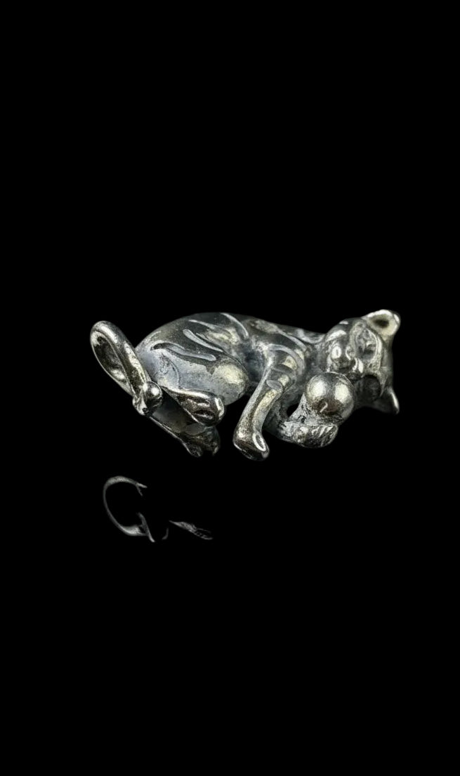 Gattino con la Palla, Argento 925