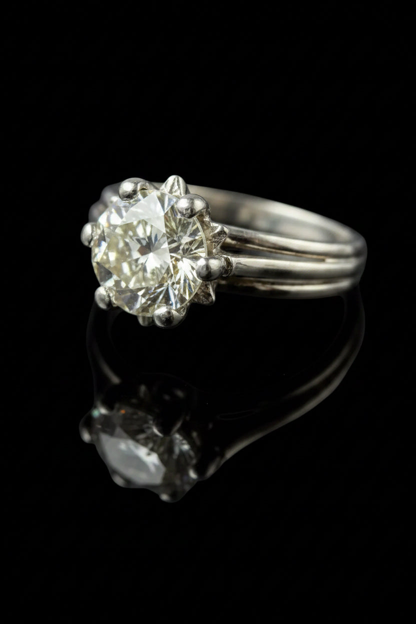 Anello con Solitario da ct. 0,67
