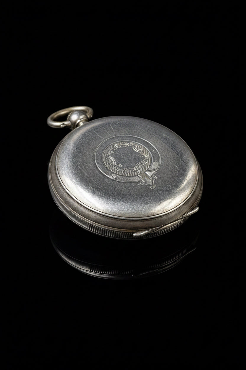 Orologio da tasca English Laver – Cassa in argento Chester 1900