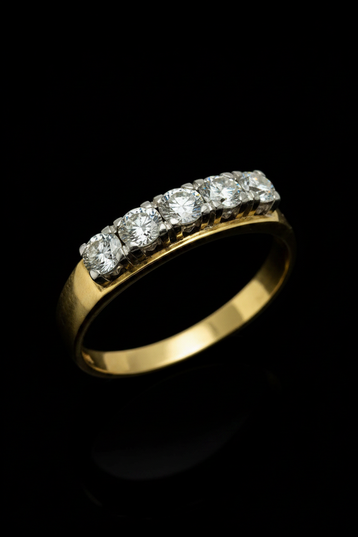 Anello a Riviere Anni '30