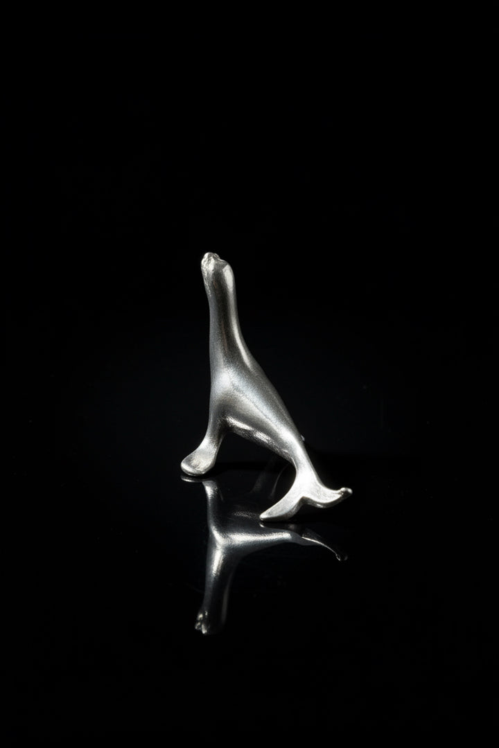 Foca in Argento 925 – Lavorazione Artigianale di Arezzo