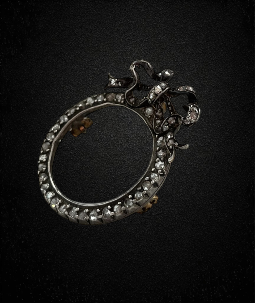 Spilla vittoriana con diamanti, circa 1830