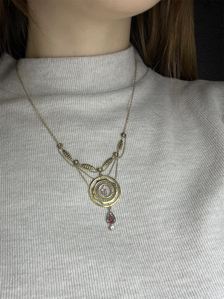 Raro Collier in Stile Jugendstil