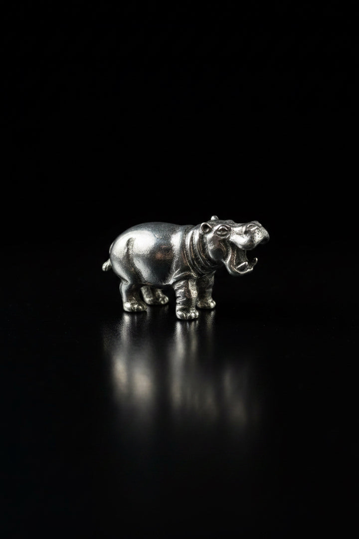 Ippopotamo in Argento 925