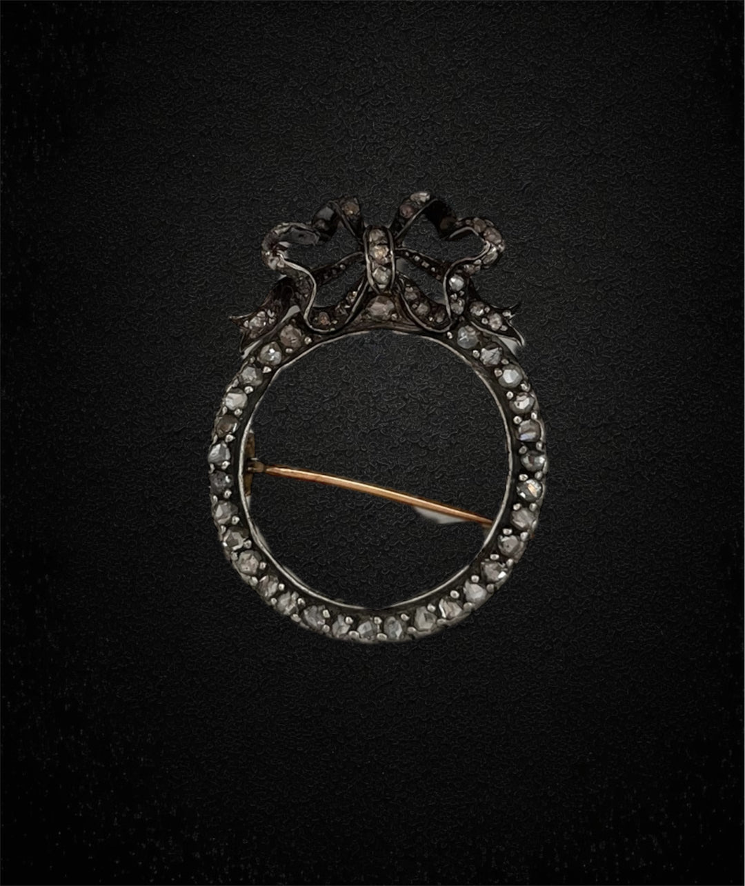 Spilla vittoriana con diamanti, circa 1830