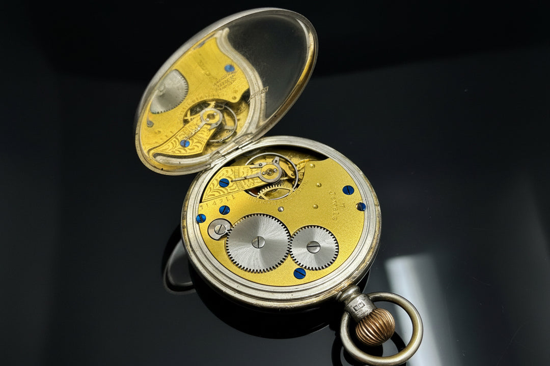 Orologio Inglese "Occhio di Bue" in Argento