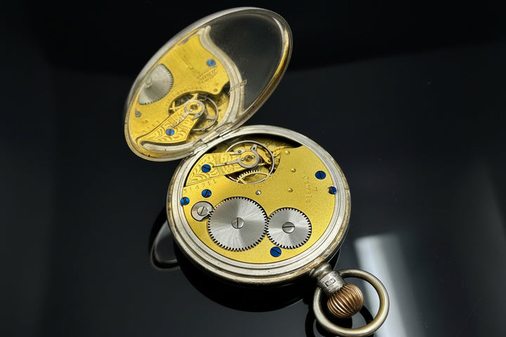 Orologio Inglese "Occhio di Bue" in Argento