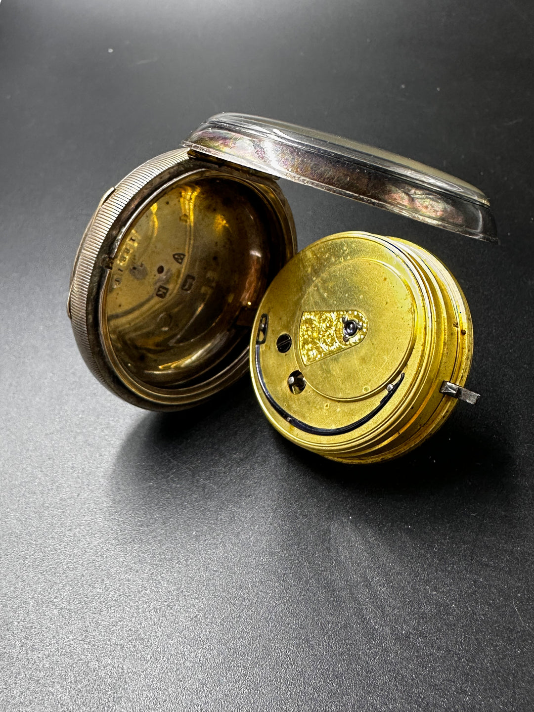 Orologio da tasca in argento – E. Perfitt, Wymondham – Londra 1874