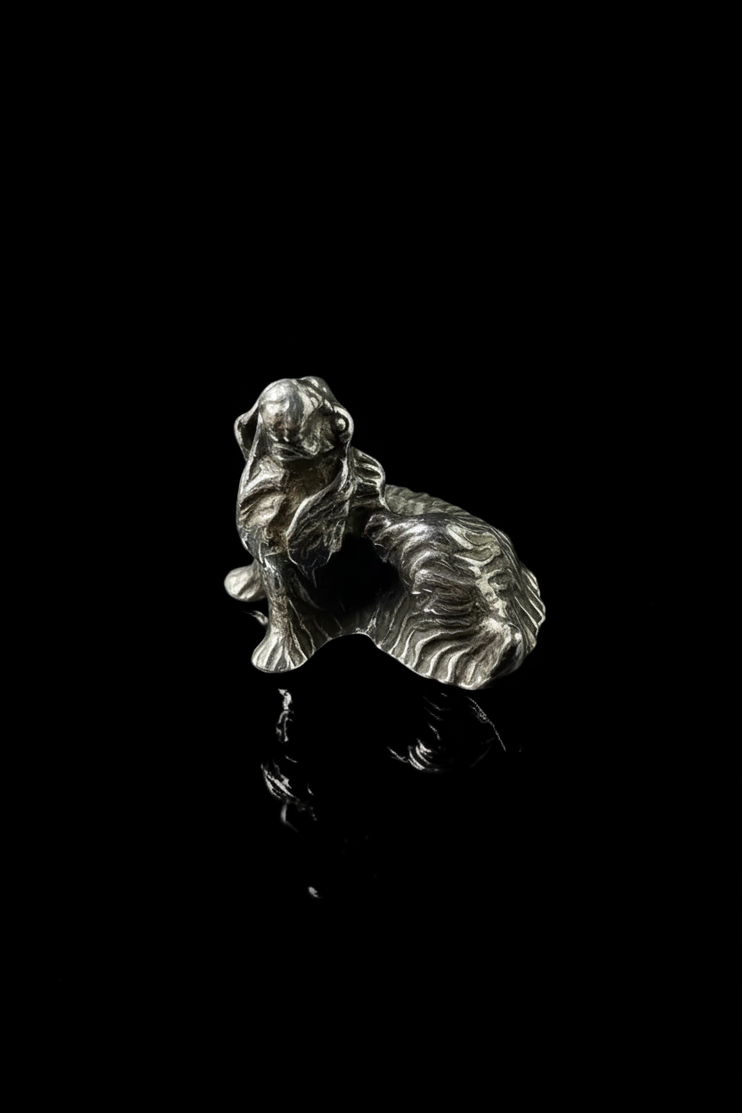 Cocker, in Argento 800