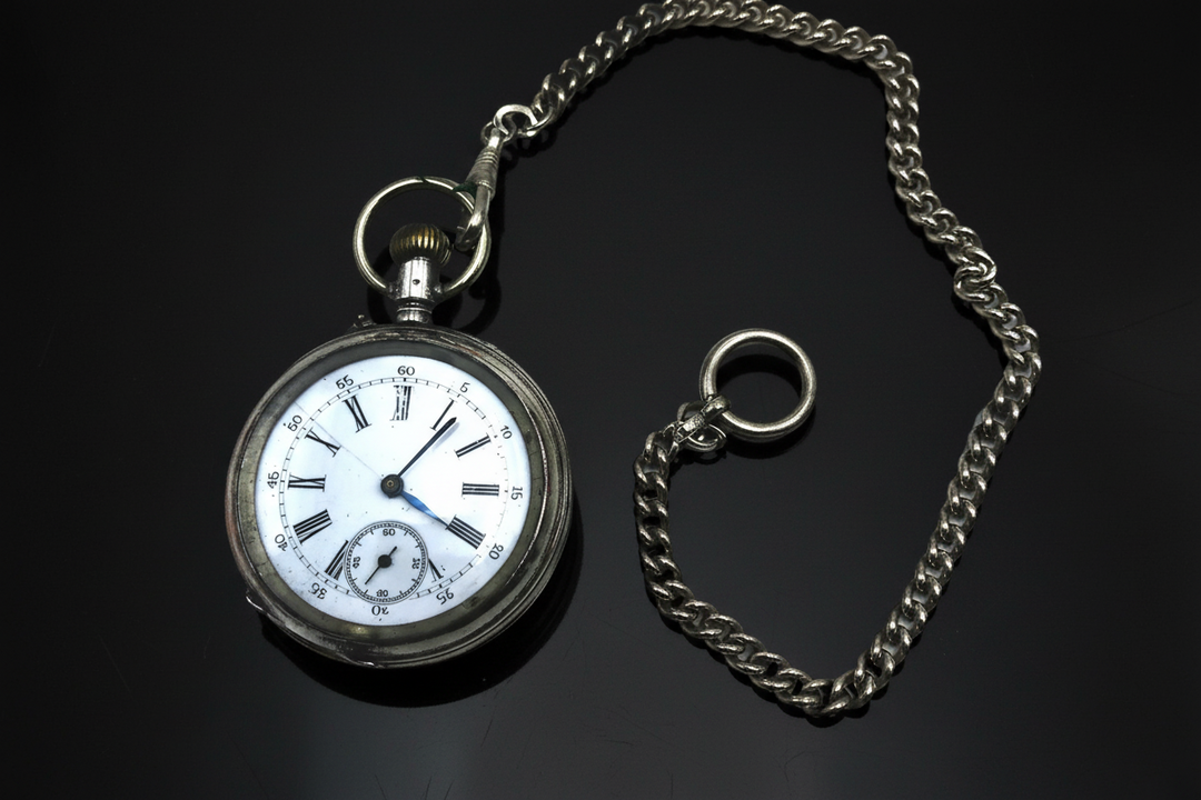 Orologio svizzero in argento, per il mercato tedesco