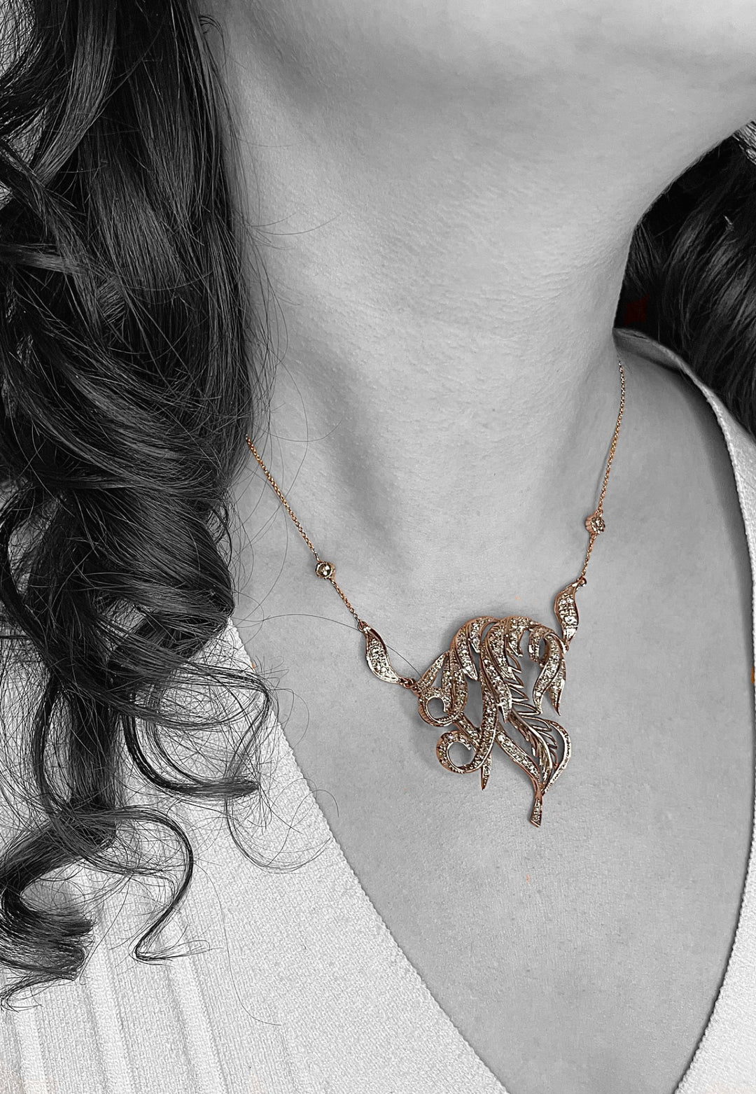 Collier Russo con Diamanti