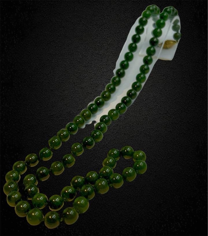 Collana di Perle di Malachite