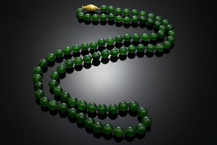 Collana di Perle di Malachite