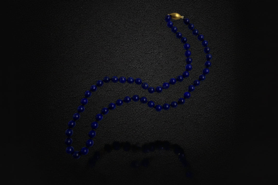 Collana in Perle di Lapislazzulo