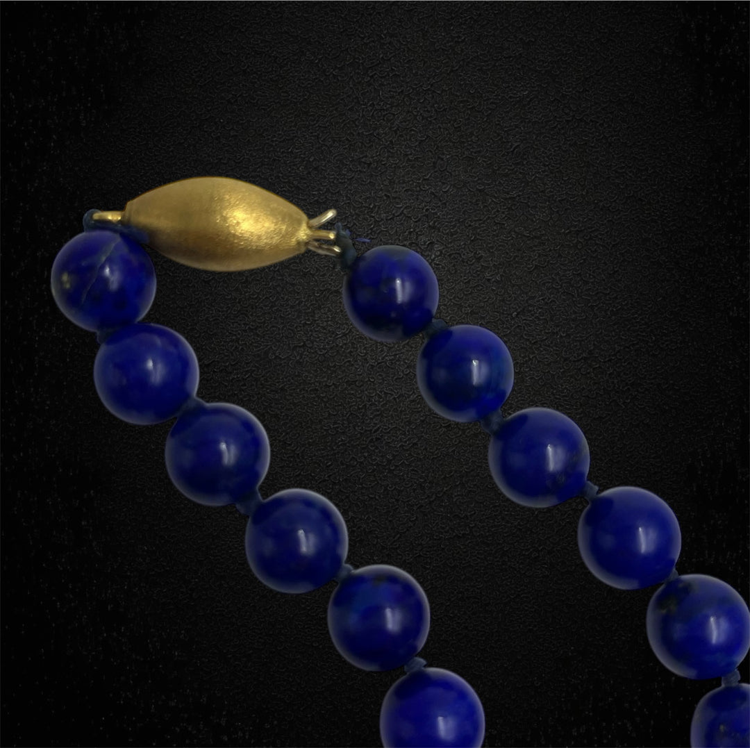 Collana in Perle di Lapislazzulo