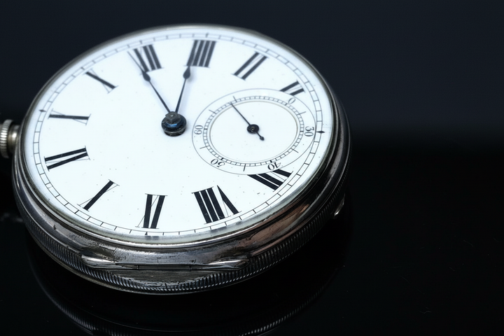 Orologio da Tasca Inglese in Argento