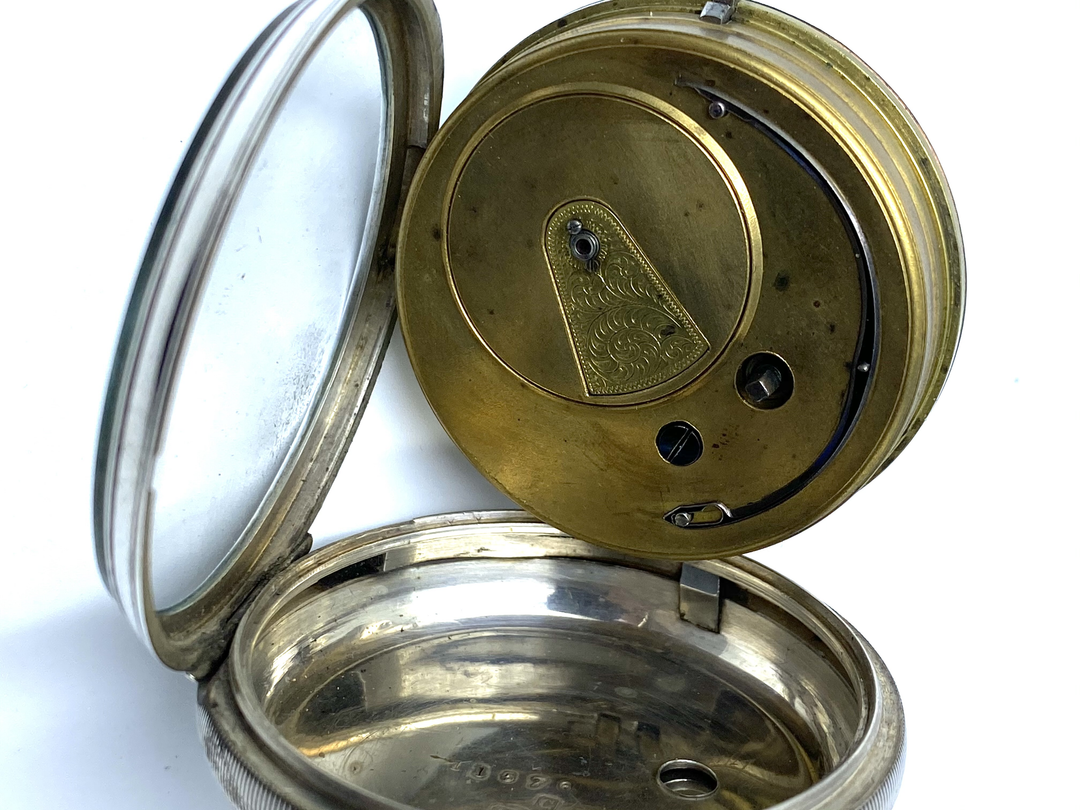 Orologio da Tasca Inglese in Argento