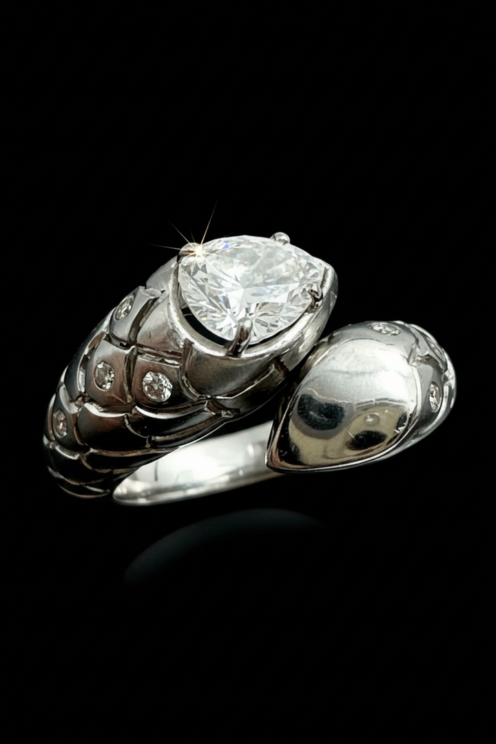 Anello Serpente con Diamanti, Janesich