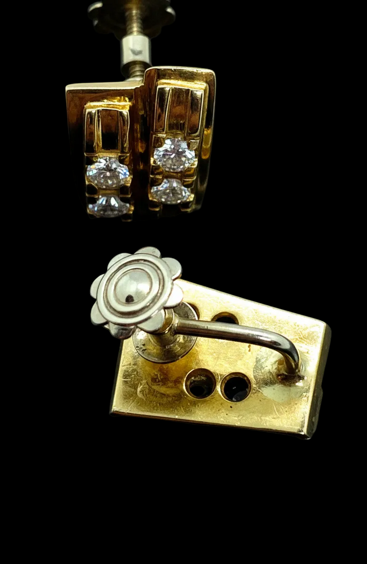 Orecchini a Clip con Diamanti, Anni '60